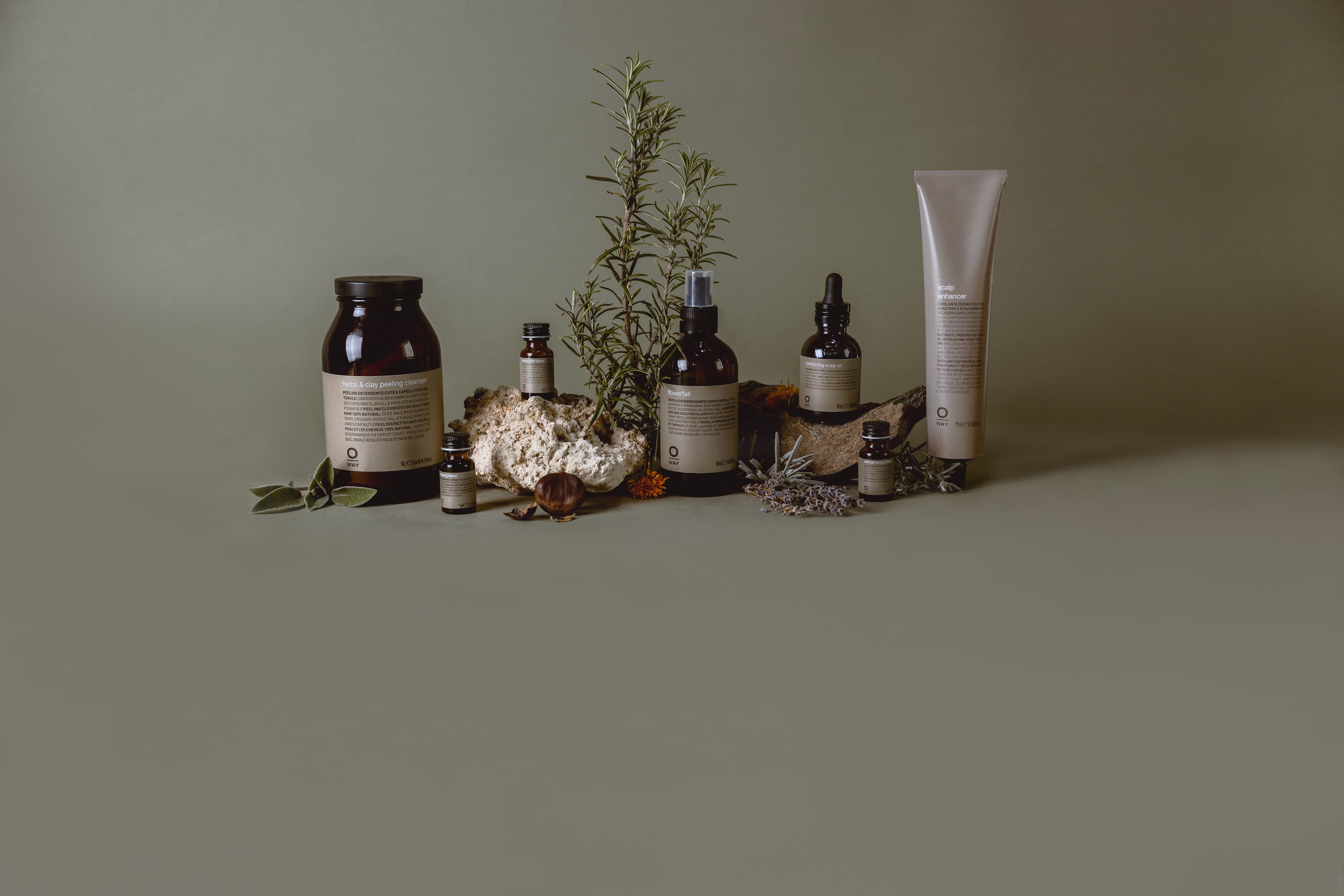 Organic botanical ingredients used in La Vela treatments