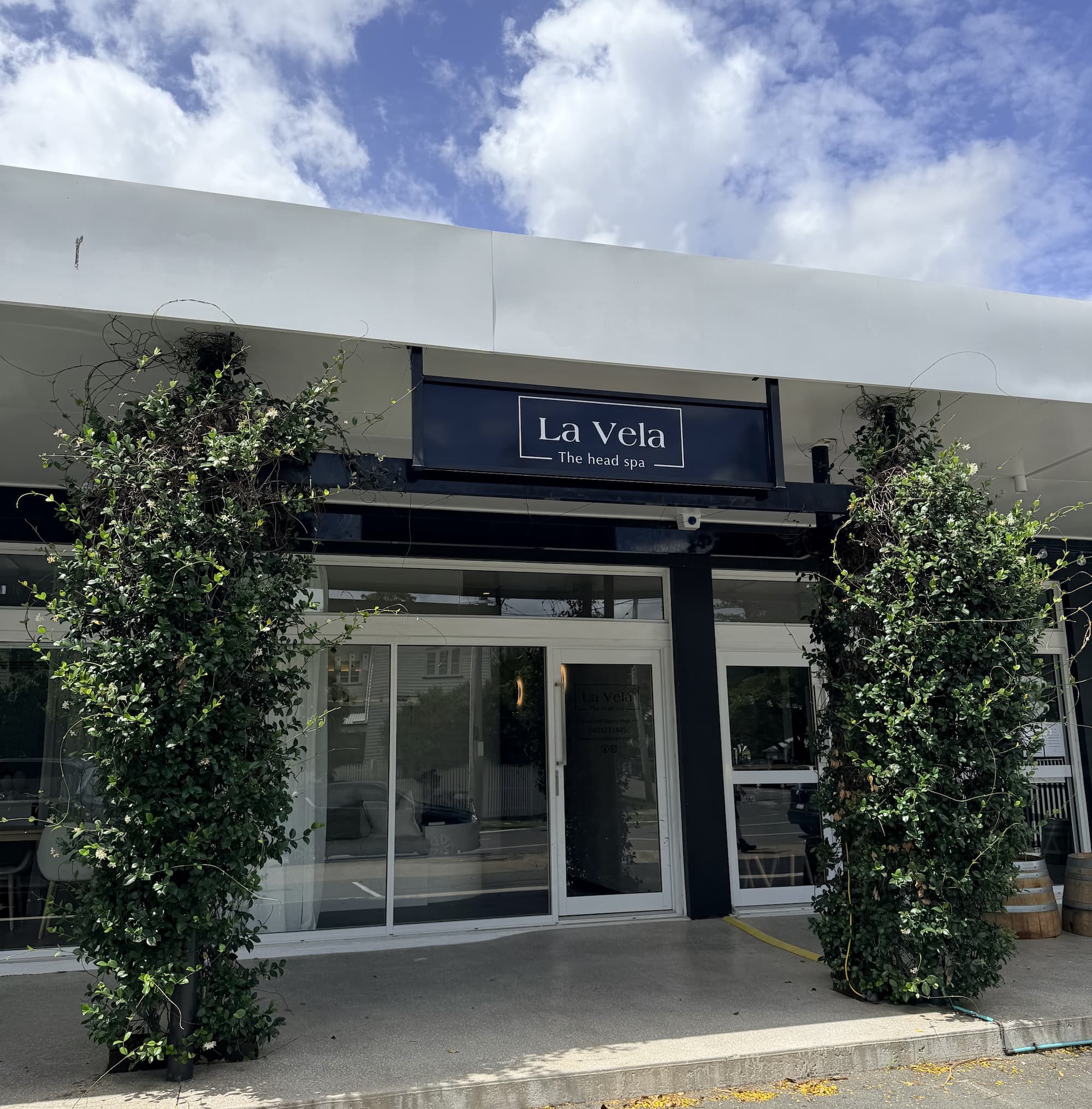 La Vela Ashgrove storefront on Frasers Road, Brisbane